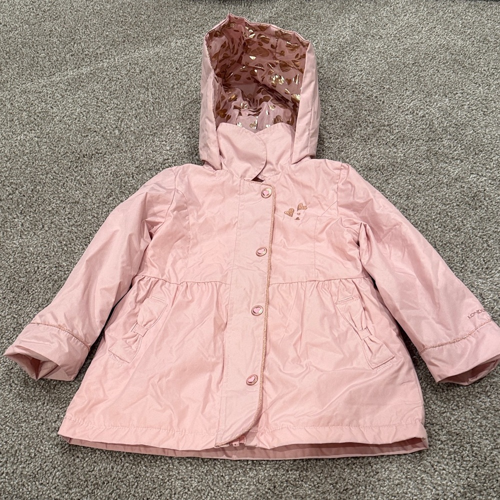 Pink girls 4T London fog coat